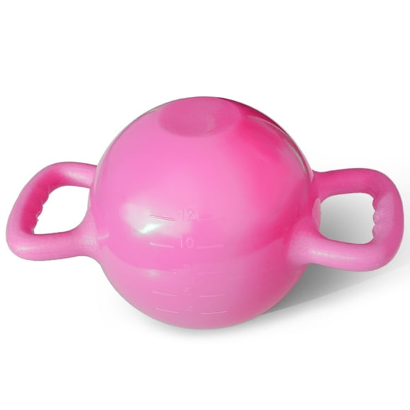 Yoga Fitness Kettle Bell 4-12LB Adjustable Water Kettlebell Dumbbell Double