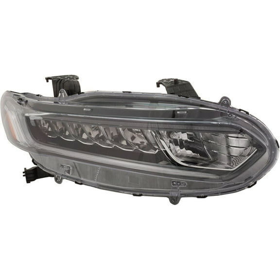 For Honda Accord Headlight Assembly 2018 2019 2020 Passenger Side Non-Touring LED HO2503187 | 33100-TVA-A01