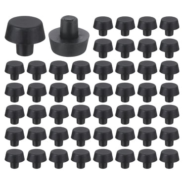Mat Table Spacers Uxcell 8Pack 12mm/0.47 Glass Table Top Bumpers with Stem for Patio ...