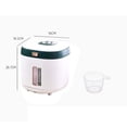 thumbnail image 3 of Dispensador de cereales, cubo de arroz, recipiente para alimentos con capacidad de 10 kg para encimera de cocina. verde, 3 of 9