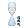 thumbnail image 4 of BELOVING Mannequin Head Model Mannequin Head Display for Hat Shopping Mall Home Salon With bottom cover, 4 of 9