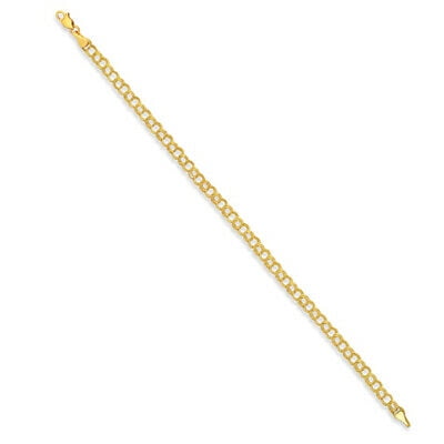 Paradise Jewelers 14K Yellow Gold 1.2mm Spiga Wheat Chain Necklace Lobster Clasp