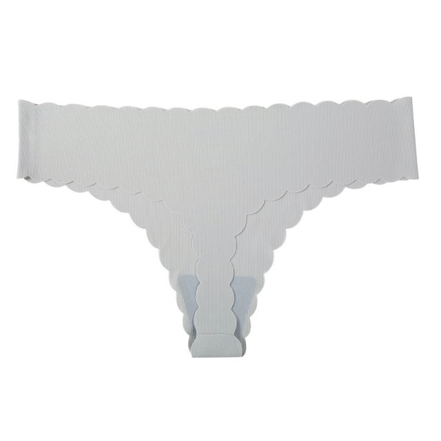 Clearance Sale 2025 Women's Panties Ladies Sports Briefs Seamless Breathable Rib Cotton Stretch Soft Low Rise Thong