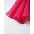 thumbnail image 7 of MSemis Kids Girls' Dance Chiffon Wrap Skirt Ballerina Skate Tutu Skirt, 7 of 7