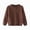 R001-Coffee, variant on NOLDARES Little Girl Knit Cardigan Sweater - Toddler Button Down School Uniforms Cardigan(Rose Gold,3-4 Y)