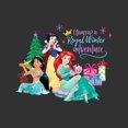 thumbnail image 2 of Disney Princesses Christmas Winter Adventure Kid's T-Shirt, 2 of 3