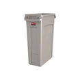 thumbnail image 1 of Rubbermaid Commercial Slim Jim - Poubelle - 23 gal - Résine - beige, 1 of 8