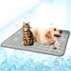 thumbnail image 1 of Almohadilla de refrigeración para perros y gatos, almohadilla de refrigeración automática para mascotas de seda helada, adecuada para cama de mascotas/Kinehouse/sofá/asiento de coche/suelo Ormromra LRWJ811-5, 1 of 6