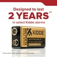 thumbnail image 3 of Kidde 9-Volt Smoke Detector Replacement Battery, 2 Count, 3 of 7