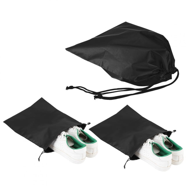 Bolsa para zapatos, bolsa de nailon con cordón, impermeable, a prueba de polvo, bolsa de viaje con cordón, durabilidad probada en el tiempo