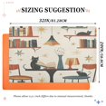 thumbnail image 6 of Yayeee Doormat for Inside 20"x32" Absorbent Low-Profile Washable Non-Slip Rubber Backed Entryway Rug, Cats Reading Pattern, 6 of 8