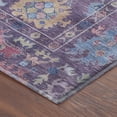 thumbnail image 3 of Addison Rugs Mayfield Premium Machine Washable Traditional Global Eggplant Rectangle Rug, 10' x 14', 3 of 5