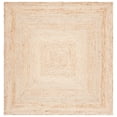 thumbnail image 3 of Safavieh Cape Cod Collection CAP252A Tapis de Jute Flatweave Fait à la Main, 6' x 6' Carré, Naturel, 3 of 4