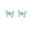 Blue, variant on 1Pair Ladies Fashion Creative Multicolor Studded Butterfly Earrings