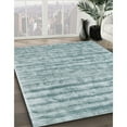thumbnail image 2 of Ahgly Company Indoor Rectangle Contemporary Light Steel Blue Abstract Area Rugs, 4' x 6', 2 of 6
