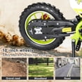 thumbnail image 3 of Xinwanna 50CC 2-Stroke Kids Dirt Bike, Off Road Dirt Bikes for Kids, Upgraded Dirt Bike Gas, Pocket Rocket Mini Dirtbike, Mini Motorcycle, Gas Power Motocross Max Load 330Lbs, 3 of 8