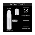 thumbnail image 6 of 10 Pack Refillable Acrylic Paint Markers 15mm Empty Clear White Marker Pens for Rock Painting Wood, 6 of 7