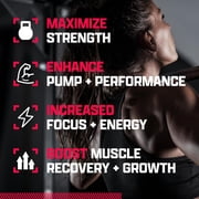 Nutrex Research Outlift Clinical - Clinically Dosed Pre Workout Powder with Creatine, 8G Citrulline, EAA - Energy, Performance, Pump Preworkout Supplement for Men & Women (22 Servings, Fruit Punch)