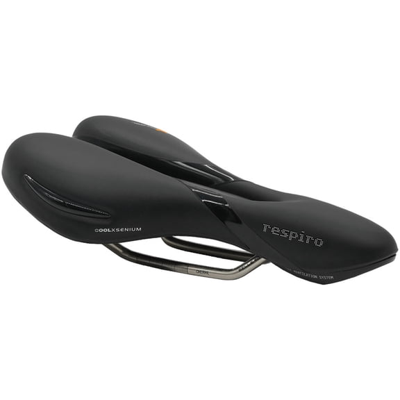 Selle Royal Respiro Stracciatella Saddle - Manganese, Black, Athletic