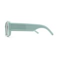 thumbnail image 4 of Womens Mod Rounded Rectangle Plastic Sunglasses Mint Green, 4 of 4