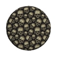 thumbnail image 4 of Spare Tire Cover, Funny Retro Skull Wheel Cover Tire Covers For Trailers Car Truck Camper Universal Tire Covering Fits Diameter14"-17", 4 of 4