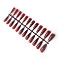 thumbnail image 1 of Seitruly Uñas postizas largas, cortas y encantadoras, accesorios de belleza para manicura de uñas postizas para el hogar, puntas de arte de manicura Juegos de manicura rojo oscuro 2 Seitruly CE013543-18B, 1 of 1