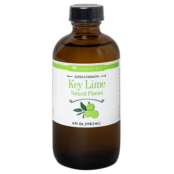 LorAnn Oils 4 oz. All-Natural Key Lime Super Strength Flavor