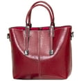 thumbnail image 1 of Bucket Bag Large Capacity Zipper Tote Handbag Crossbody Shoulder Bag for Women, 1 of 1
