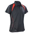 thumbnail image 1 of Spiro - Polo Team Spirit para Hombre (Negro, Rojo), 1 of 1