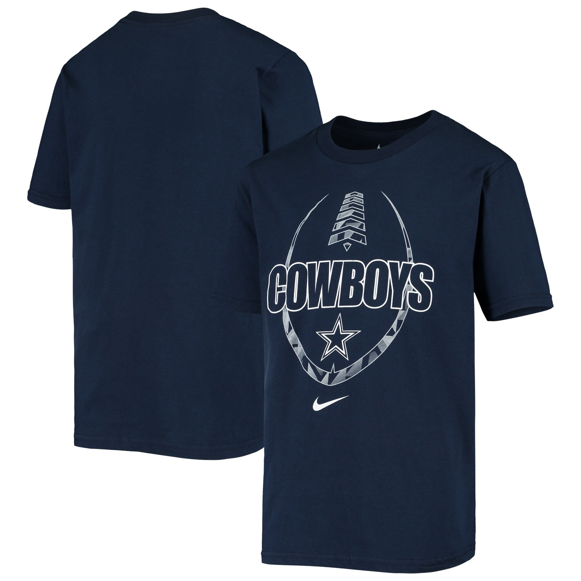 Photo 1 of Dallas Cowboys Nike Youth Icon Logo T-Shirt - Navy
XL YOUTH