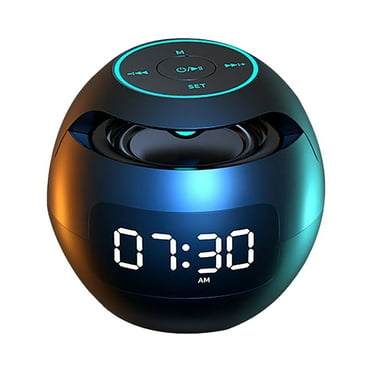 FFENYAN Reduction Wireless Bluetooth Speaker High Volume High Sound Quality Mini Alarm Clock Student Rechargeable Small Speaker Smart Subwoofer