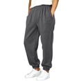 thumbnail image 2 of Hiijoy Boys Casual Sweatpants Elastic Waist Pockets Trousers Kids Solid Color Jogger Pants, 2 of 5