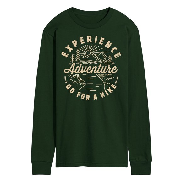 Instant Message - Experience Adventure - Men's Long Sleeve T-Shirt