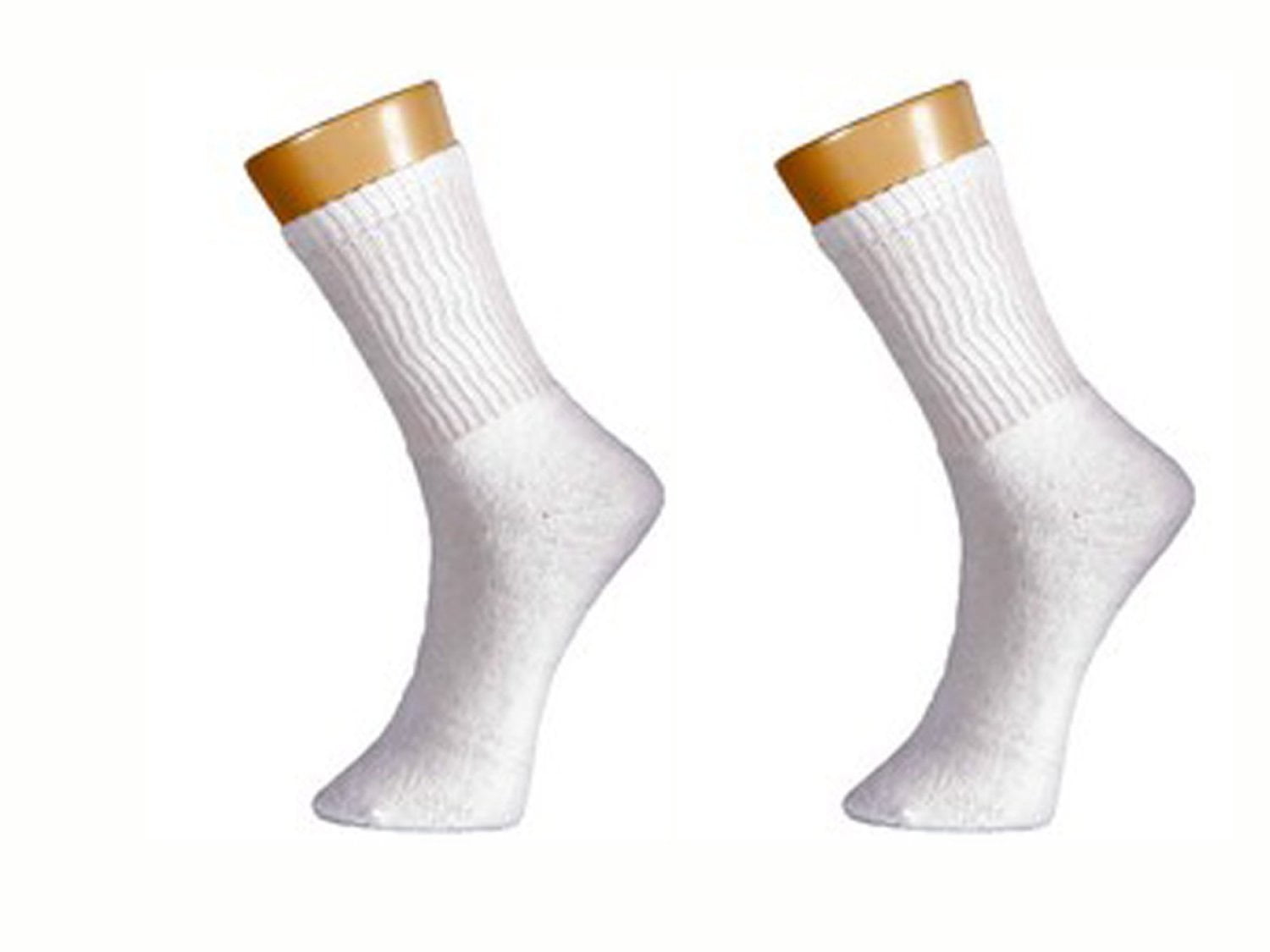 Download Goal Toe - Goal Toe Plain White Colored Long Tube Socks (4 ...