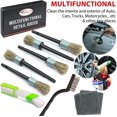 thumbnail image 5 of Master Detailing Brush Set - 5 Different Sizes - Free Microfiber Towel - Premium Natural Boar Hair - Handle -, 5 of 5