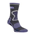 thumbnail image 1 of Storm Valley - 2 Pairs Ladies Cushioned Wool Blend Hiking Socks with Arch Support, 1 of 2