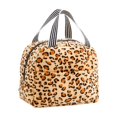thumbnail image 2 of Insulated Lunch Bag for Women, Reusable Animal Print Cooler Tote with Zipper, Portable Thermal Lunch Box for Work, , Picnic, Great Valentines Day Gift for Her, 1Pack Leopard Print, 2 of 6