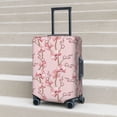 thumbnail image 2 of Lsque Orchids Flowers Printed Luggage Cover, Travel Luggage Protector,Scratch and Dirt Resistant, Fits 18-32 Inch Luggage - X-Large, 2 of 9