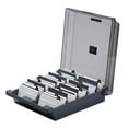 thumbnail image 4 of SagaSave Plastic Index Record Box Business Card Case with 20 Alphabet Classification 500-1000 Cards Capacity, 4 of 6