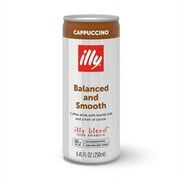 illy Ready To Drink Coffee Cappuccino 8.5 Fl Oz Cans (12-Pack)