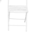 thumbnail image 2 of 1:12 Dollhouse Garden Table Chair Set White Miniature Patio Bistro Furniture Decoration Accessory, 2 of 4