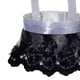 thumbnail image 4 of Delicada canasta de flores para niña de las flores, símbolo de amor, contenedor de dulces de frutas, encaje Negro, 4 of 5