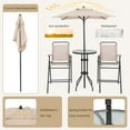Gymax Outdoor High Top Furniture 4PCS Bistro Set With Folding Counter gymax-outdoor-high-top-furniture-4pcs-bistro-set-with-folding-counter