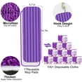 thumbnail image 6 of MYSPRI 9 Pack Reusable Mop Pads Refills for SwifferPower Mop, Microfiber Washable Power Pad for Multi-Surface Floors Cleaning, 6 of 7