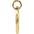 thumbnail image 2 of Precious Stars Unisex 14K Yellow Gold 0.06 CTW White Diamond Initial L Pendant, 2 of 3