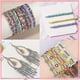 thumbnail image 4 of Cuentas de Semillas de Vidrio YONGSHENG 12000 Piezas con 5 Dijes y Dos Cordones de Cristal, 4 of 5