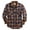 Orange Navy Blue, variant on Men's Casual Plaid Shirts Button Down Long Sleeve Jackets Shirt with Chest Pocket Checked Shirt Jacket Thicker and Warmer for All Seasons Purple XL
