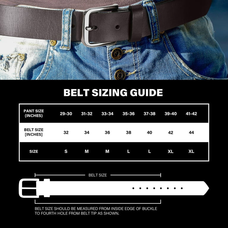 Men What Belt Size For 38 Waist Wrangler Leather Belts For Men