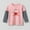 Pink#3, variant on SERTG Unisex Kids Long Sleeve Tee Shirts Cute Basic Crewneck T-Shirts for Child/Child/Toddlers Long-Sleeve T-Shirts 2-10 Years(Dark Gray,3 Years)