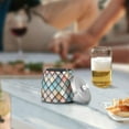 thumbnail image 5 of Yayeee Ashtray with Lid for Cigarette Smokeless Stainless Steel Home Ash Holder, Colorful Art Pattern, 5 of 7